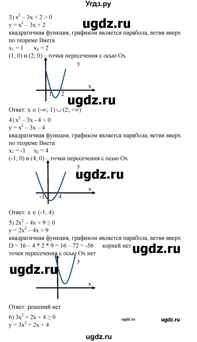ГДЗ (Решебник №1) по алгебре 8 класс Колягин Ю.М. / упражнение номер / 667(продолжение 2)