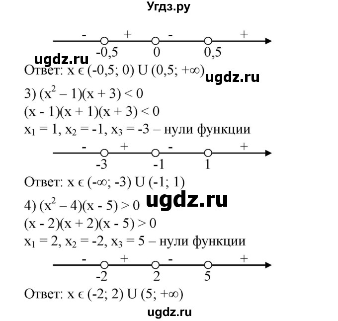 ГДЗ (Решебник №1) по алгебре 8 класс Колягин Ю.М. / упражнение номер / 677(продолжение 2)
