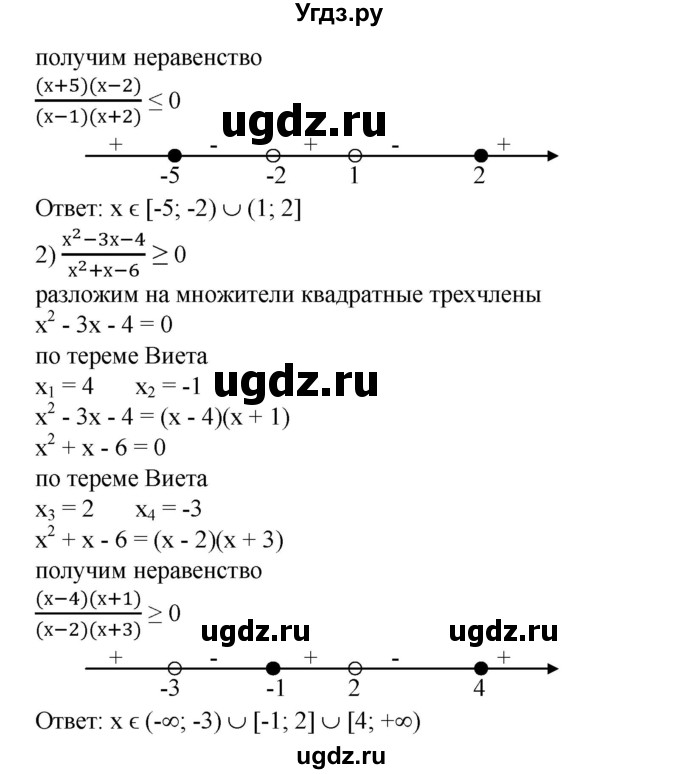 ГДЗ (Решебник №1) по алгебре 8 класс Колягин Ю.М. / упражнение номер / 685(продолжение 2)