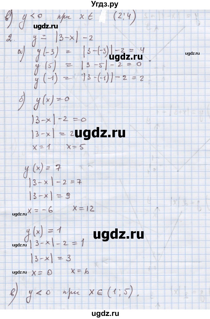 ГДЗ (Решебник) по алгебре 9 класс (дидактические материалы) Ткачева М.В. / § 12 / 7(продолжение 2)