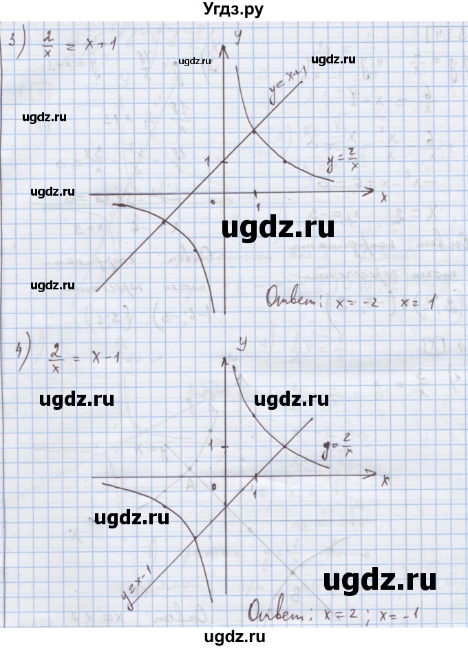 ГДЗ (Решебник) по алгебре 9 класс (дидактические материалы) Ткачева М.В. / § 15 / 4(продолжение 2)