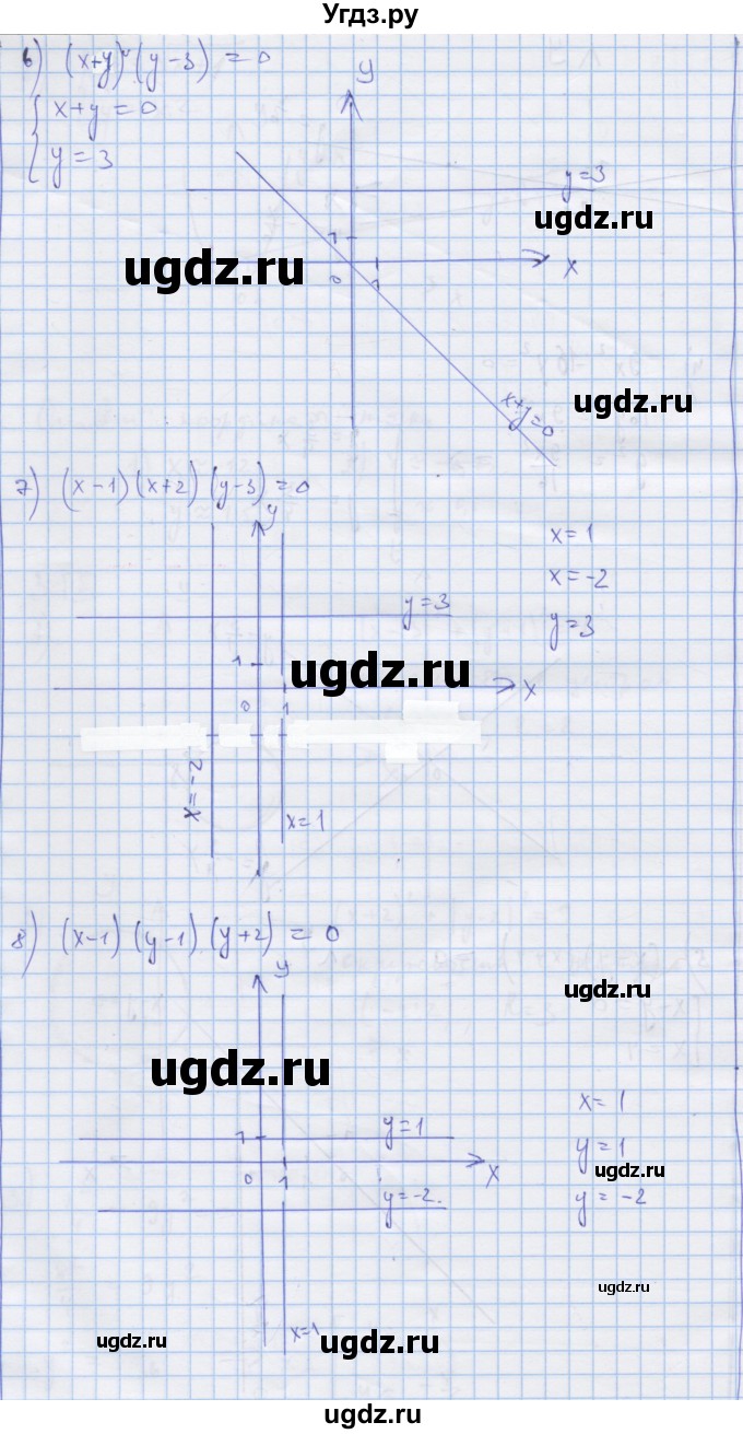 ГДЗ (Решебник) по алгебре 9 класс (дидактические материалы) Ткачева М.В. / § 35 / 3(продолжение 3)