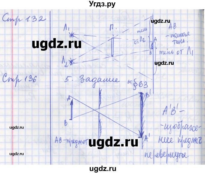 ГДЗ (Решебник) по физике 8 класс (рабочая тетрадь) Минькова Р.Д. / урок номер / 57(продолжение 4)
