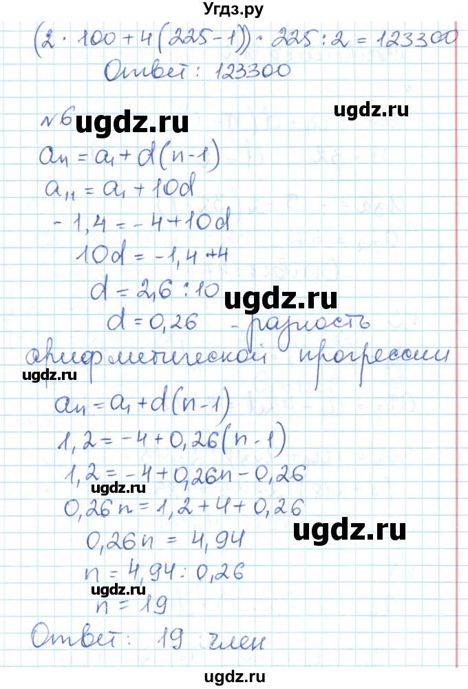 ГДЗ (Решебник) по алгебре 9 класс (контрольно-измерительные материалы) Мартышова Л.И. / контрольные работы / КР-7. вариант-№ / 1(продолжение 3)