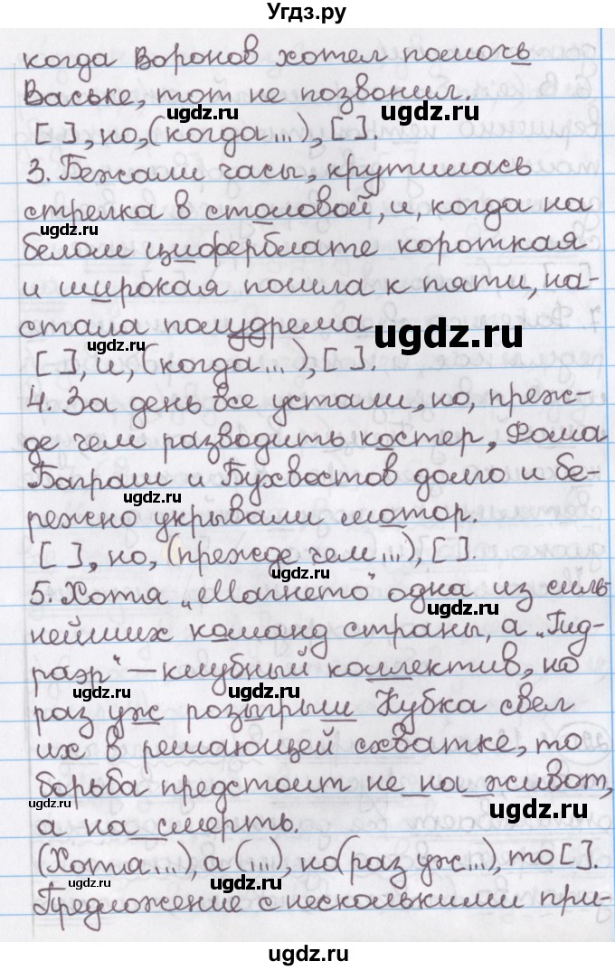 ГДЗ (Решебник №1) по русскому языку 11 класс Л.A. Мурина / упражнение номер / 219(продолжение 2)