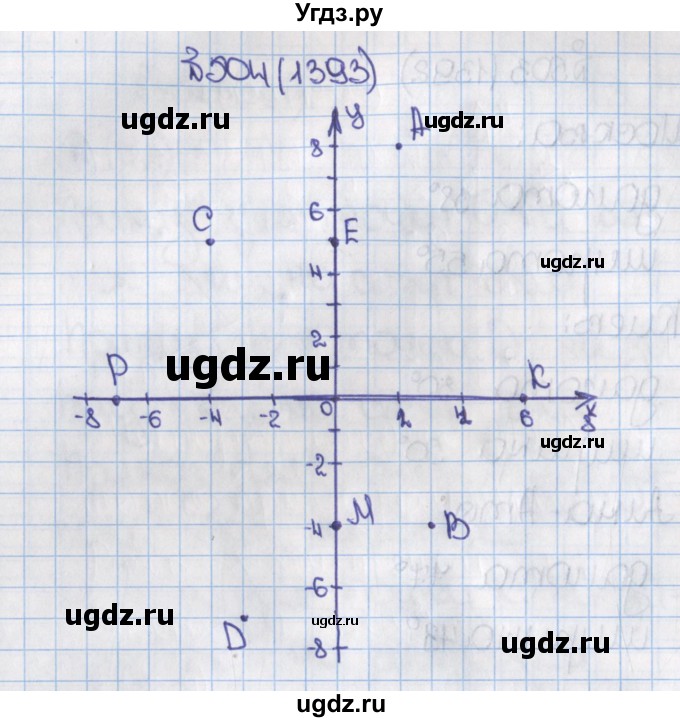 ГДЗ (Решебник) по математике 6 класс Виленкин Н.Я. / часть 2. упражнение / 504 (1393)