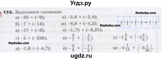 ГДЗ (Учебник) по математике 6 класс Виленкин Н.Я. / часть 2. упражнение / 156 (1045)
