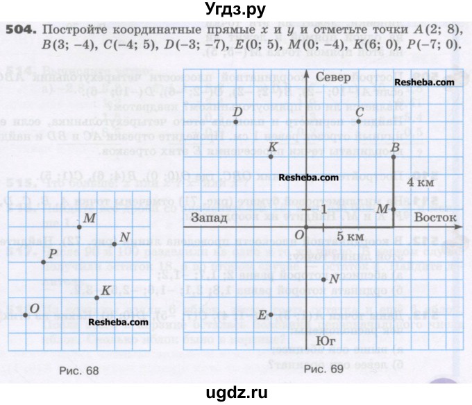 ГДЗ (Учебник) по математике 6 класс Виленкин Н.Я. / часть 2. упражнение / 504 (1393)
