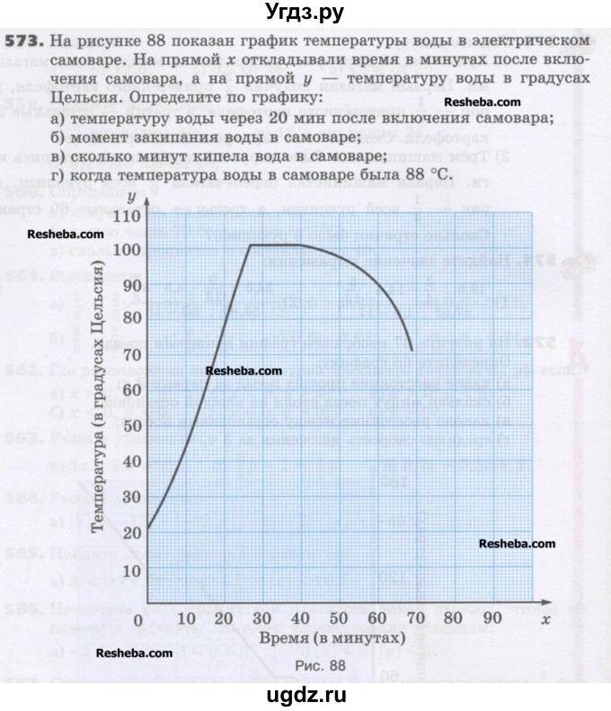 ГДЗ (Учебник) по математике 6 класс Виленкин Н.Я. / часть 2. упражнение / 573 (1462)