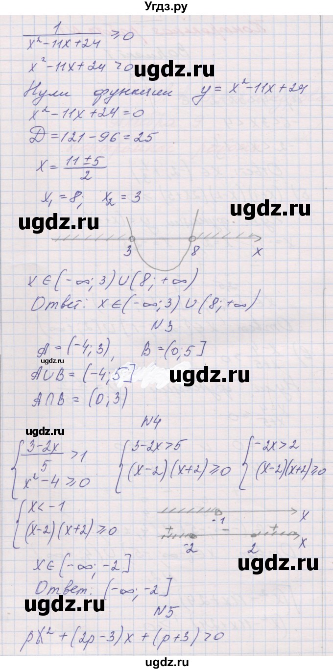 ГДЗ (Решебник к изданию 2019 года) по алгебре 9 класс (контрольные работы) Александрова Л.А. / КР-1. вариант-№ / 1(продолжение 2)