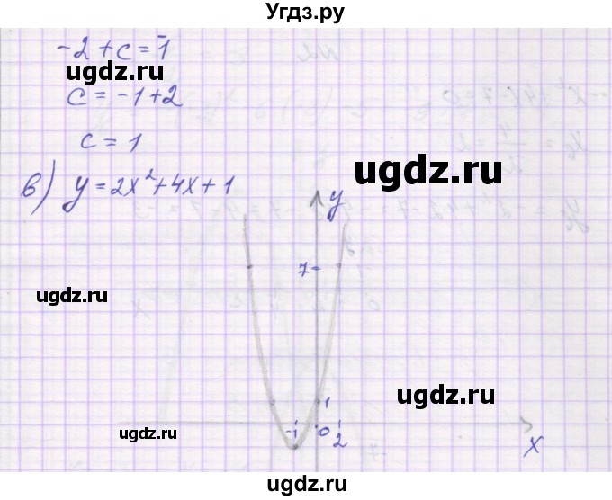 ГДЗ (Решебник) по алгебре 8 класс (самостоятельные работы ) Александрова Л.А. / С-31. вариант-№ / 4(продолжение 2)