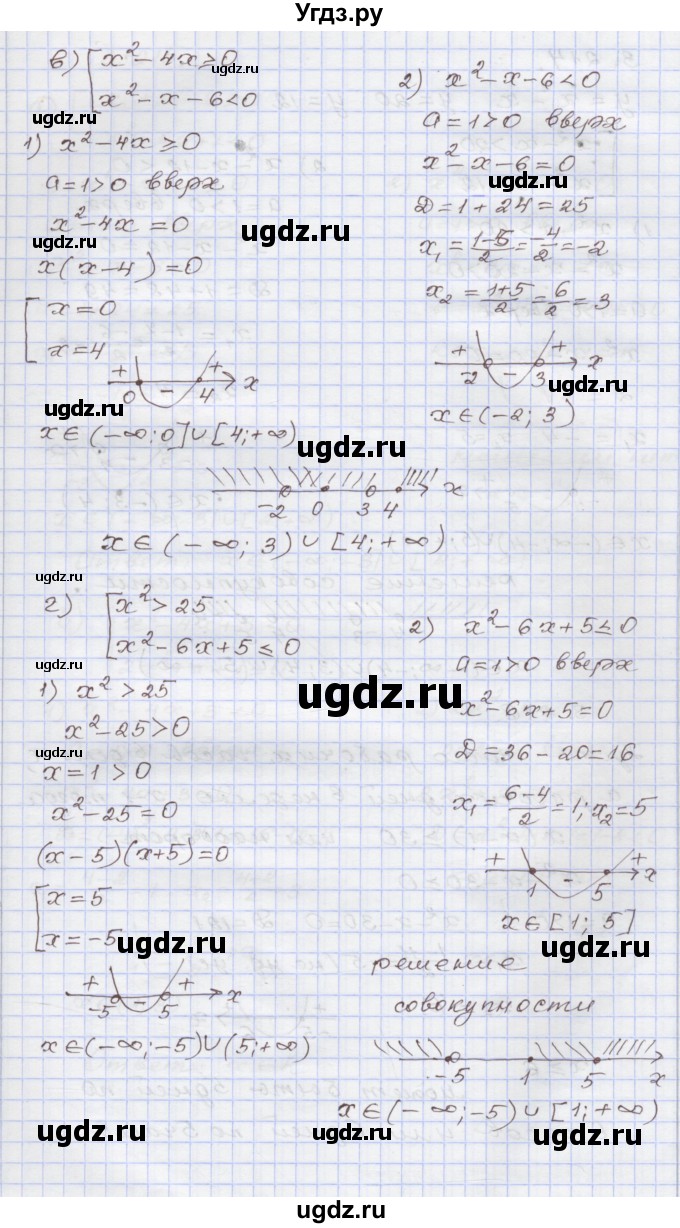 ГДЗ (Решебник №1) по алгебре 8 класс Арефьева И.Г. / глава 3 / упражнение / 3.213(продолжение 2)