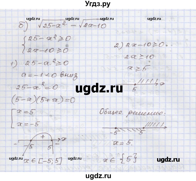 ГДЗ (Решебник №1) по алгебре 8 класс Арефьева И.Г. / глава 3 / упражнение / 3.224(продолжение 2)