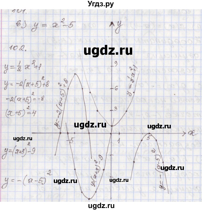 ГДЗ (Решебник №1) по алгебре 8 класс Арефьева И.Г. / повторение / 102