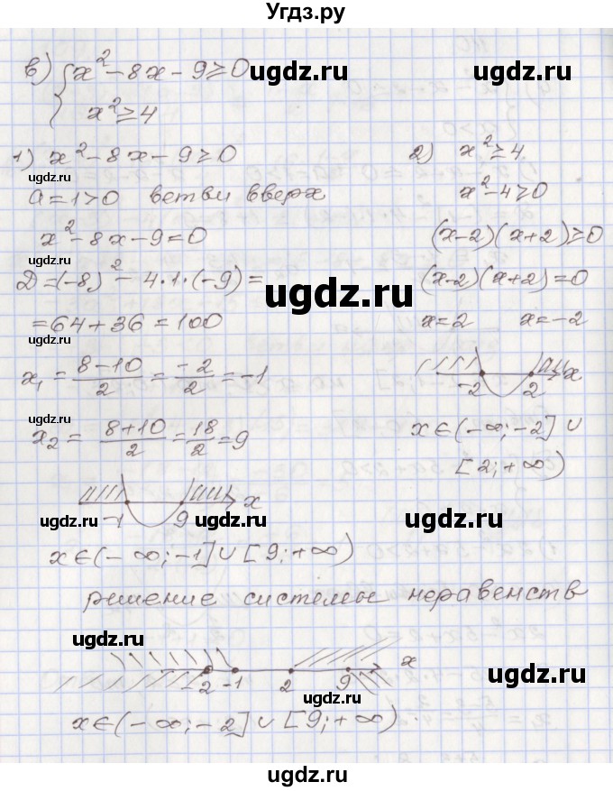 ГДЗ (Решебник №1) по алгебре 8 класс Арефьева И.Г. / повторение / 110(продолжение 2)