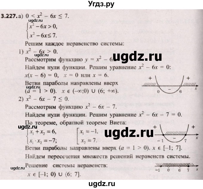 ГДЗ (Решебник №2) по алгебре 8 класс Арефьева И.Г. / глава 3 / упражнение / 3.227