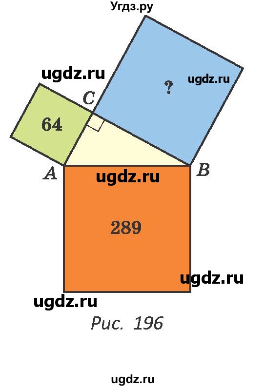 ГДЗ (Учебник ) по геометрии 8 класс Казаков В.В. / задача / 210(продолжение 2)