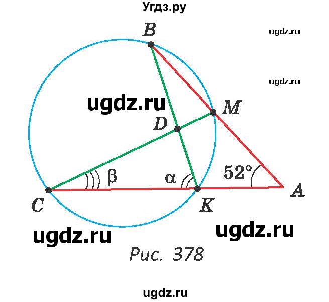 ГДЗ (Учебник ) по геометрии 8 класс Казаков В.В. / задача / 407(продолжение 2)