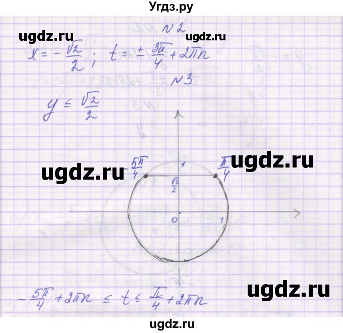 ГДЗ (Решебник) по алгебре 10 класс (самостоятельные работы ) Александрова Л.А. / С-6. вариант номер / 3(продолжение 2)