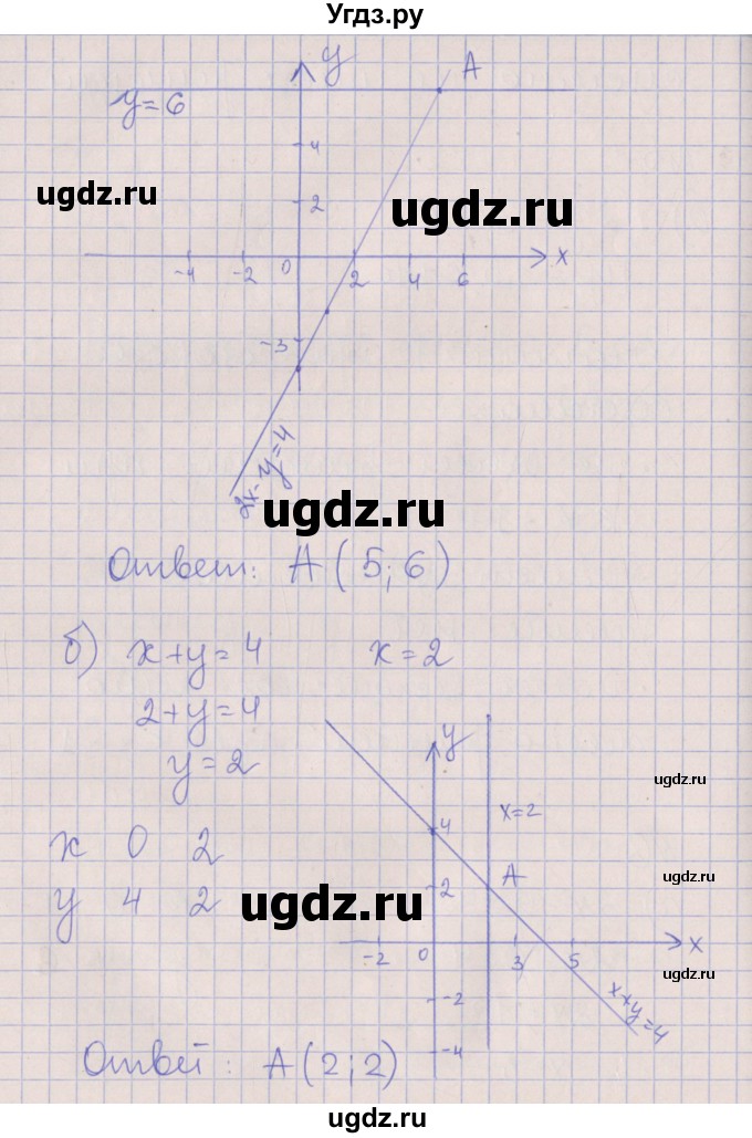 ГДЗ (Решебник) по алгебре 7 класс (рабочая тетрадь) Ключникова Е.М. / параграф 11 номер / 6(продолжение 2)
