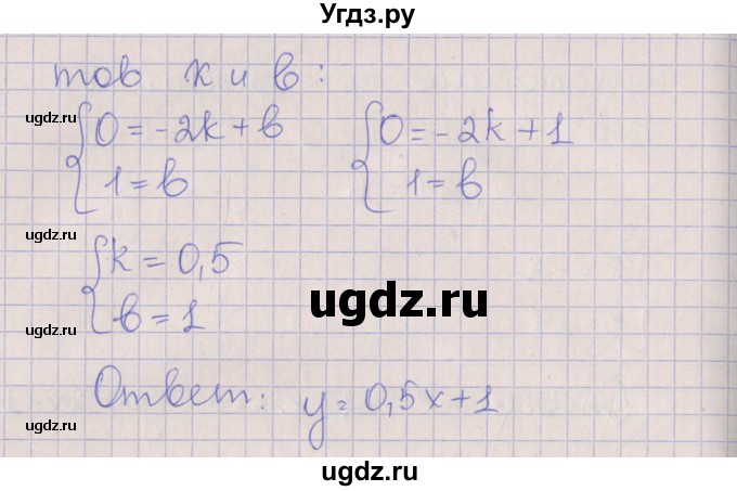 ГДЗ (Решебник) по алгебре 7 класс (рабочая тетрадь) Ключникова Е.М. / параграф 13 номер / 6(продолжение 3)