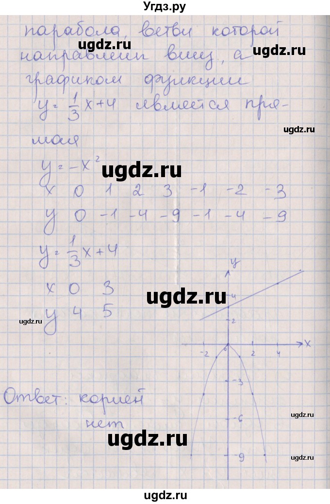 ГДЗ (Решебник) по алгебре 7 класс (рабочая тетрадь) Ключникова Е.М. / параграф 38 номер / 7(продолжение 4)