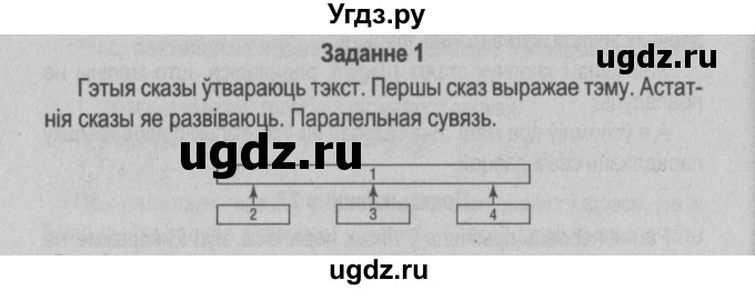 ГДЗ (Решебник №2) по белорусскому языку 5 класс Красней В. П. / часть 1 / контрольные / страница 43 номер / 1