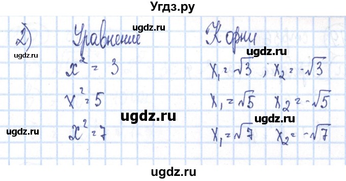 ГДЗ (Решебник №2) по алгебре 8 класс (рабочая тетрадь) Минаева С.С. / упражнение номер / 96(продолжение 2)