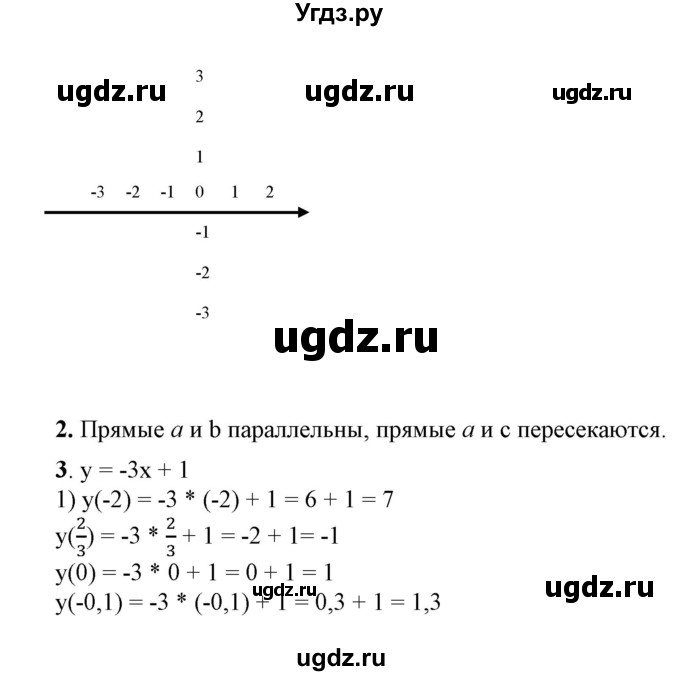 ГДЗ (Решебник №1) по алгебре 7 класс Колягин Ю.М. / вводные упражнения. параграф номер / 32(продолжение 3)
