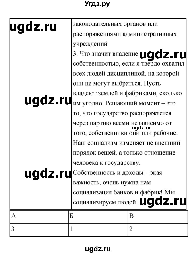 ГДЗ (Решебник) по истории 9 класс (рабочая тетрадь) Пономарев М.В. / страница номер / 20(продолжение 2)