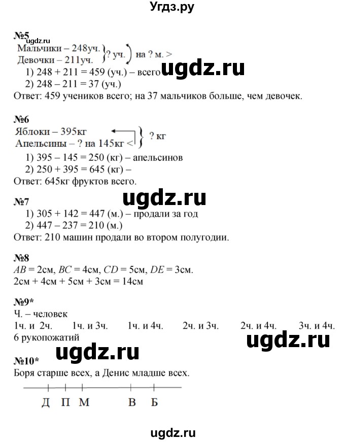 ГДЗ (Решебник к учебнику 2022 (Учусь учиться)) по математике 2 класс Петерсон Л.Г. / часть 1. страница / 51