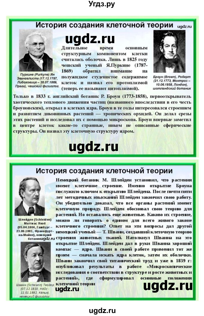 ГДЗ (Решебник 1) по биологии 7 класс Пономарева И.Н. / параграф номер / 6(продолжение 3)