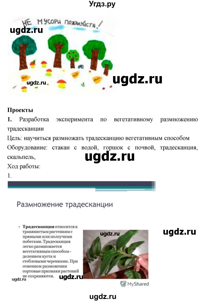 ГДЗ (Решебник 1) по биологии 7 класс Пономарева И.Н. / итог главы номер / 4(продолжение 8)