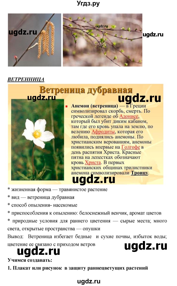 ГДЗ (Решебник 1) по биологии 7 класс Пономарева И.Н. / итог главы номер / 9(продолжение 20)
