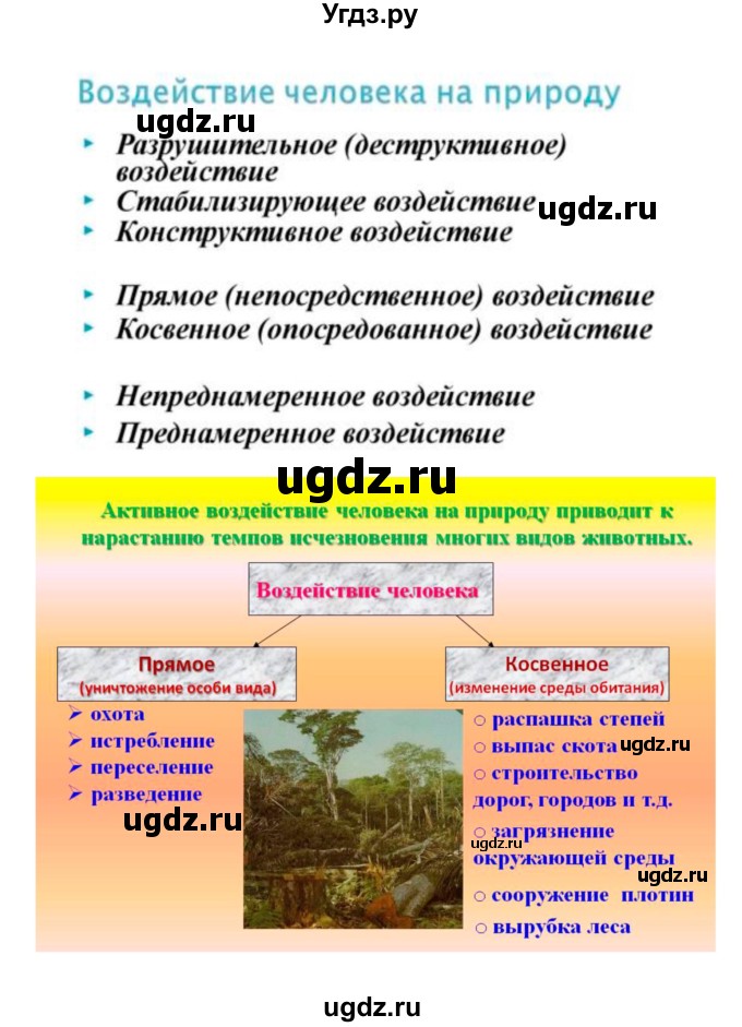 ГДЗ (Решебник) по биологии 7 класс (рабочая тетрадь) Пономарева И.Н. / параграф / 57(продолжение 5)