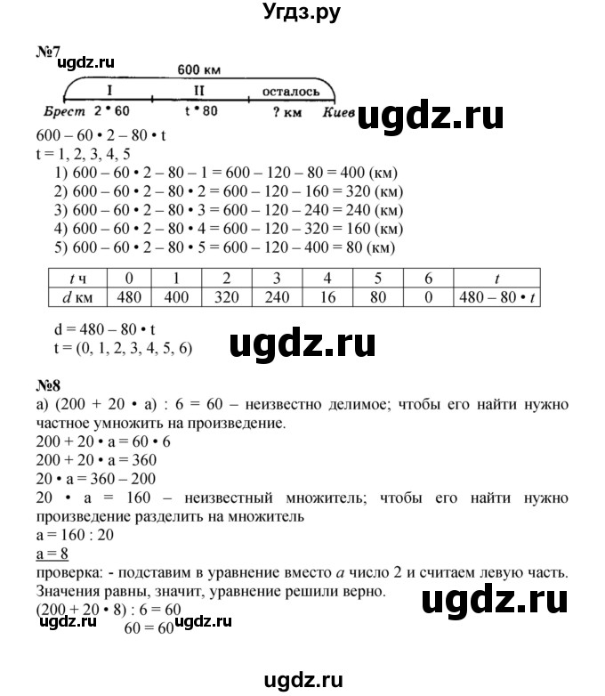 Решебник к учебнику 2022 ГДЗ (Решебник к учебнику 2022) по математике 3 класс Петерсон Л.Г. / часть 3. страница / 20
