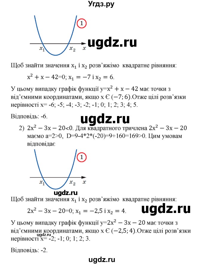 ГДЗ (Решебник) по алгебре 9 класс Мерзляк A.Г. / вправи 12 номер / 12.18(продолжение 2)