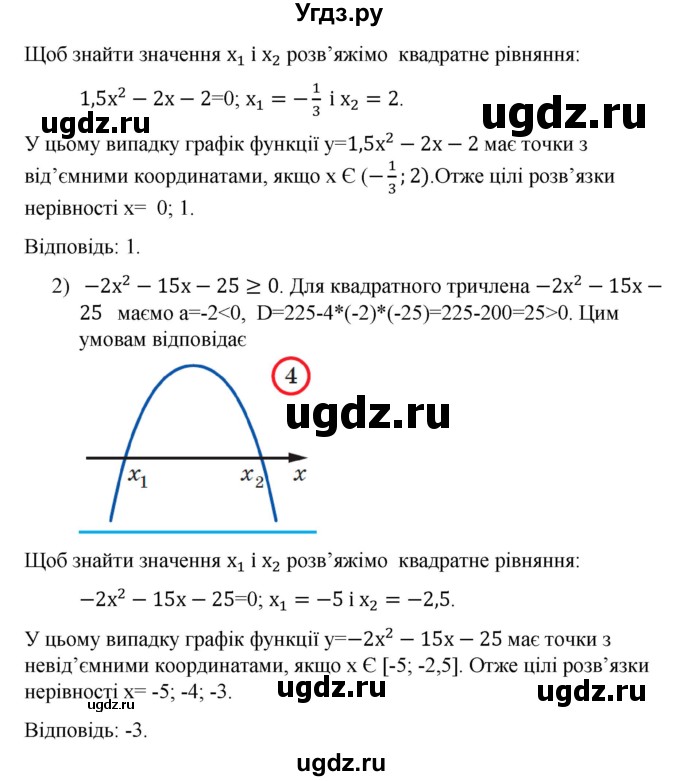 ГДЗ (Решебник) по алгебре 9 класс Мерзляк A.Г. / вправи 12 номер / 12.19(продолжение 2)