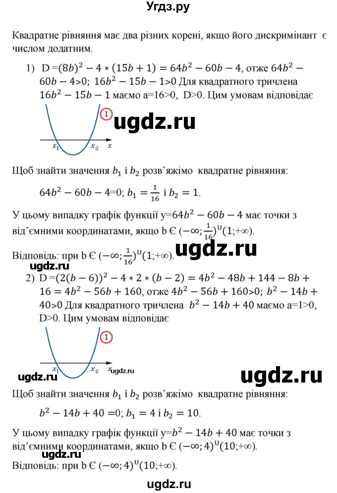 ГДЗ (Решебник) по алгебре 9 класс Мерзляк A.Г. / вправи 12 номер / 12.25(продолжение 2)