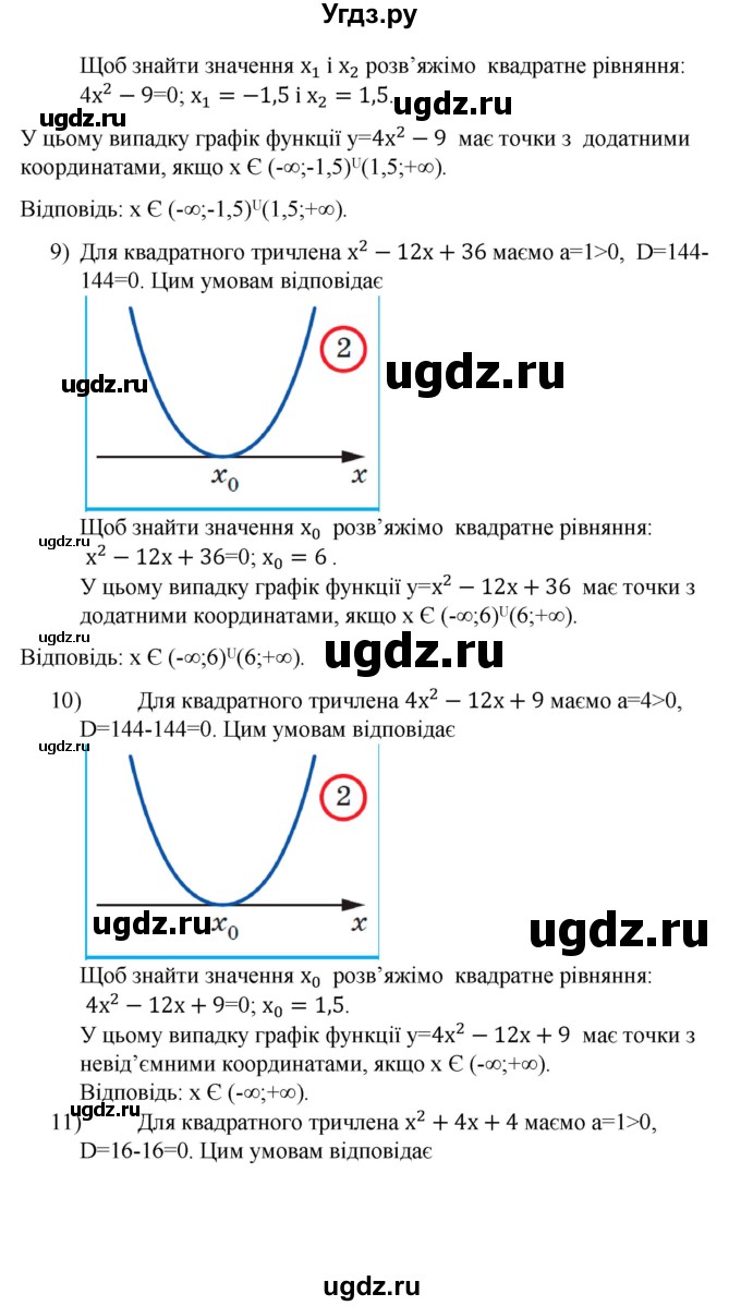 ГДЗ (Решебник) по алгебре 9 класс Мерзляк A.Г. / вправи 12 номер / 12.6(продолжение 4)