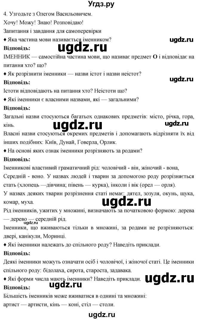 ГДЗ (Решебник) по украинскому языку 6 класс Глазова О.П. / вправа номер / 320(продолжение 2)