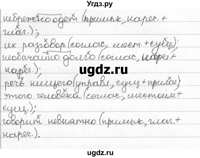 ГДЗ (Решебник) по русскому языку 8 класс Мурина Л.A. / упражнение номер / 77(продолжение 3)