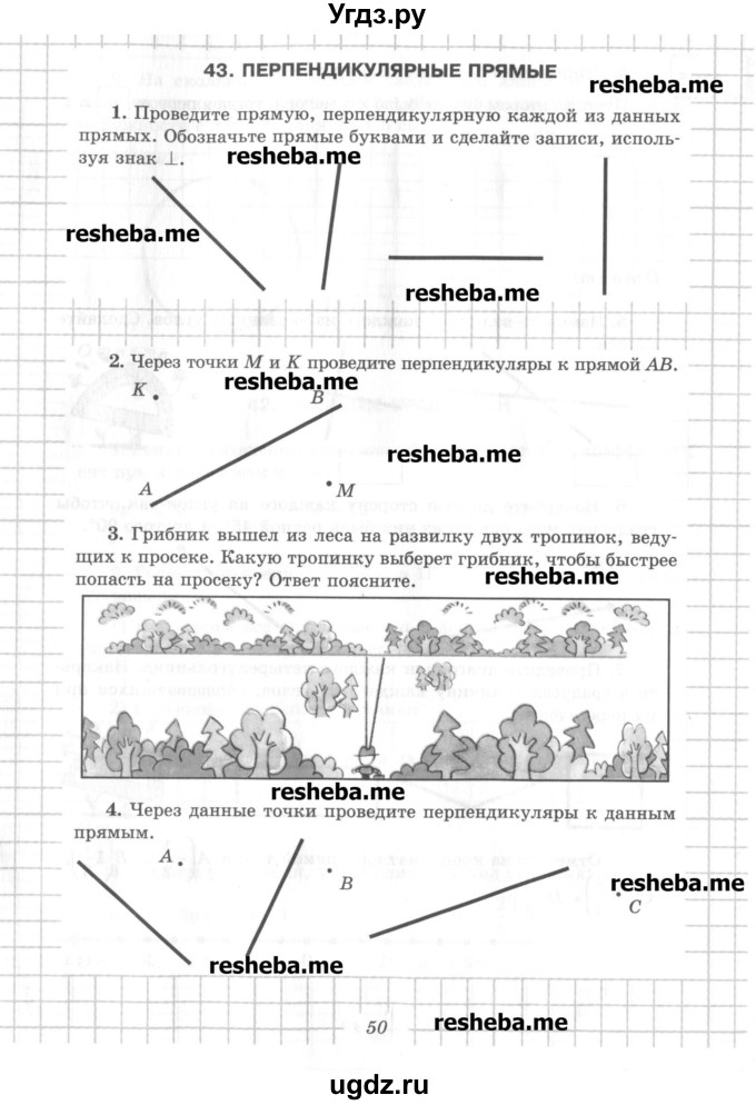 ГДЗ (Учебник) по математике 6 класс (рабочая тетрадь) Рудницкая В.Н. / часть 2. страница номер / 50