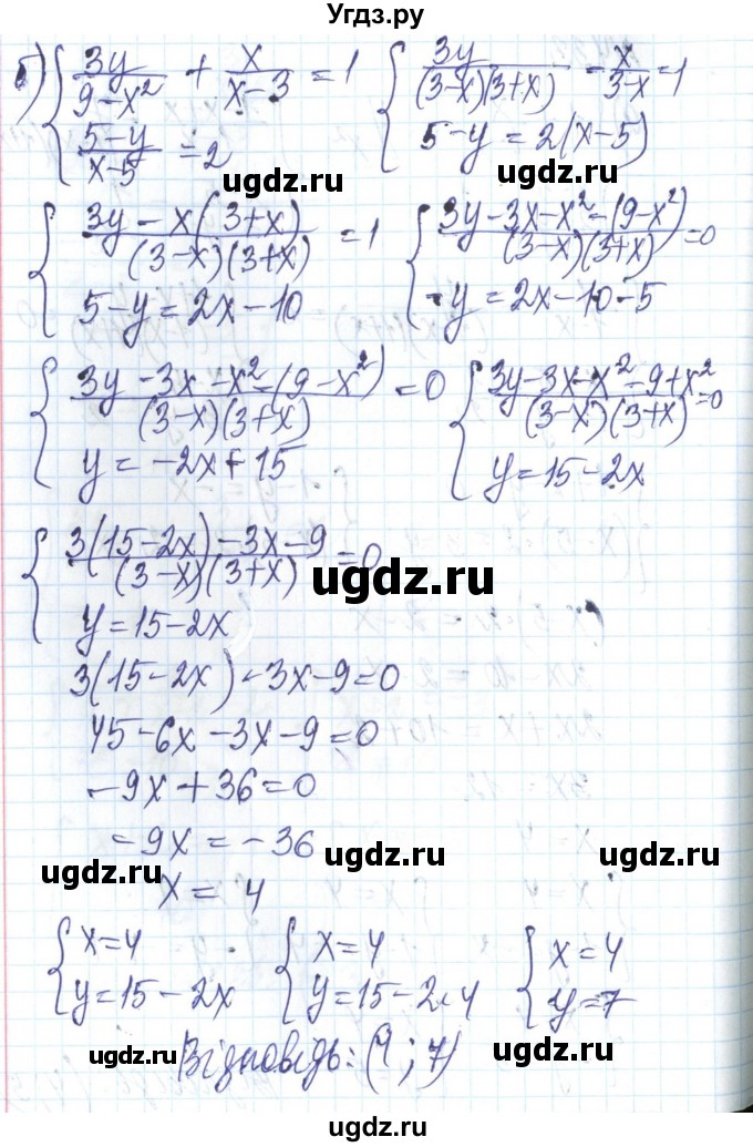 ГДЗ (Решебник) по алгебре 8 класс Бевз Г.П. / вправа / 433(продолжение 2)