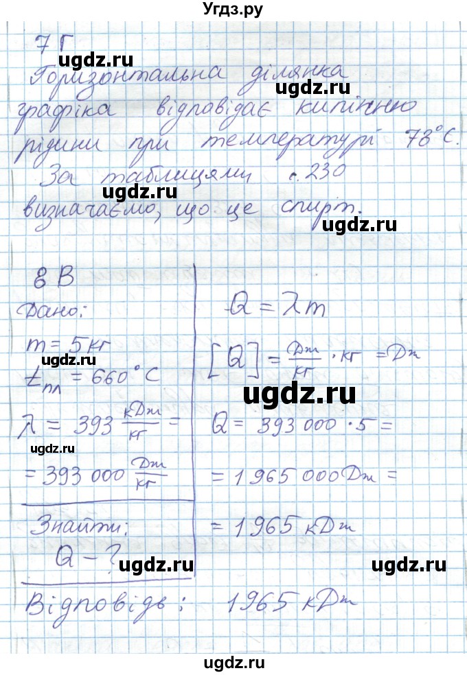 ГДЗ (Решебник) по физике 8 класс Барьяхтар В.Г. / страница номер / 96(продолжение 4)