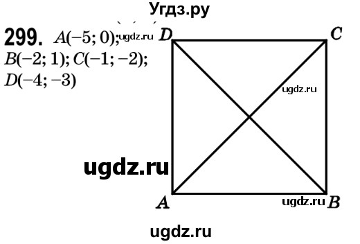 ГДЗ (Решебник №2) по геометрии 9 класс Ершова A.П. / завдання номер / 299