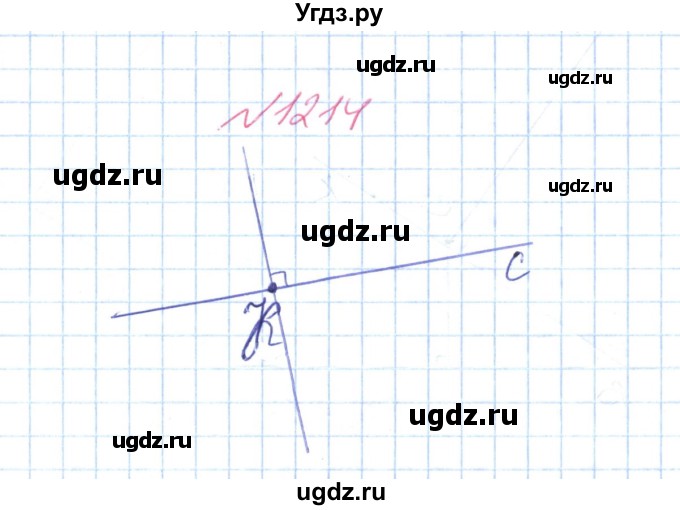 ГДЗ (Решебник №1) по математике 6 класс Мерзляк А.Г. / завдання номер / 1214