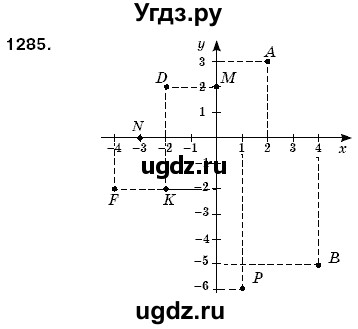 ГДЗ (Решебник №3) по математике 6 класс Мерзляк А.Г. / завдання номер / 1285