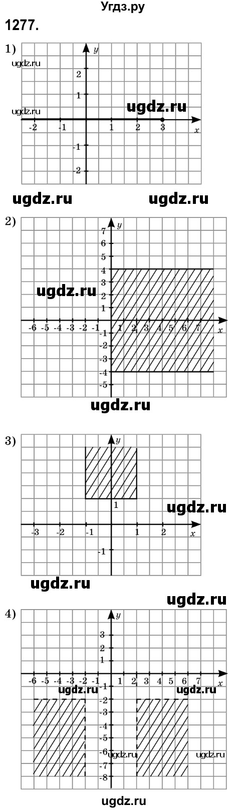 ГДЗ (Решебник №2) по математике 6 класс Мерзляк А.Г. / завдання номер / 1277
