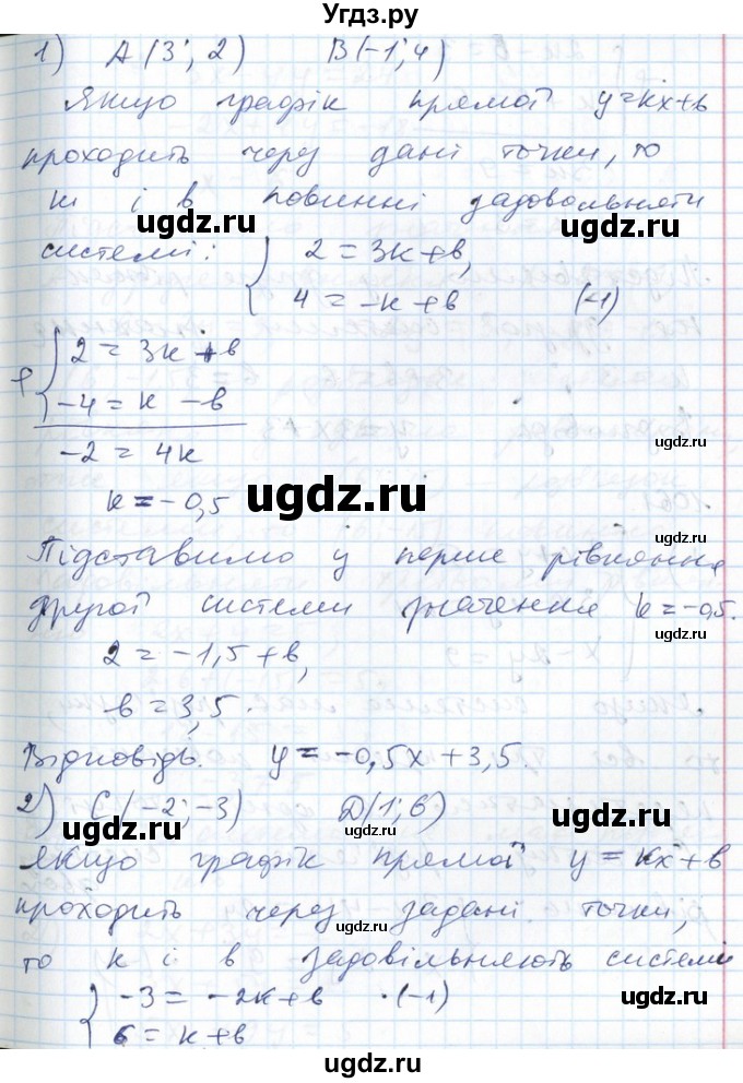 ГДЗ (Решебник №1) по алгебре 7 класс Мерзляк А.Г. / завдання номер / 1060(продолжение 2)